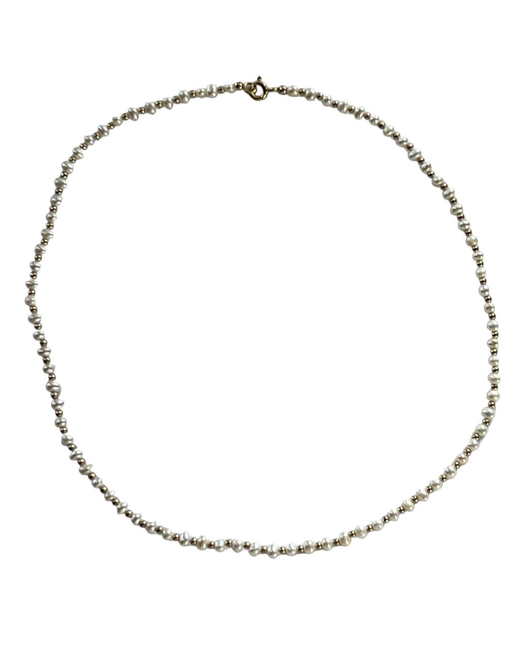 Baracoa All Around 14k Gold-Filled Bead Necklace with  Freshwater Pearls