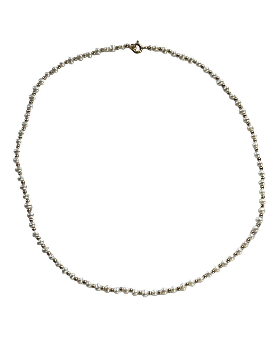 Baracoa All Around 14k Gold-Filled Bead Necklace with  Freshwater Pearls