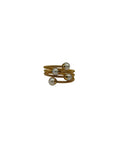 Adjustable Four Pearl Marisot Wrap Ring