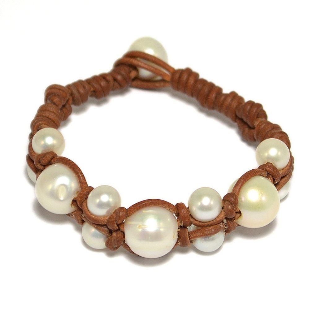 Wendy Freshwater Bracelet White by Wendy Mignot