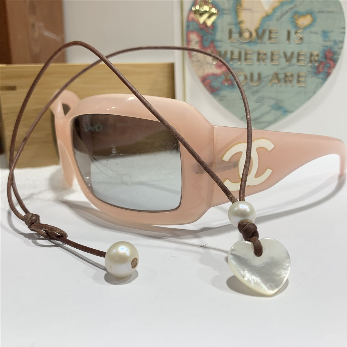 Amour Freshwater Pearl Heart Necklace