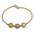 Renoir Three Pearl Bangle Multicolor Shades