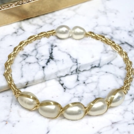 Bazille Breezy Wrap Bangle | Wendy Mignot