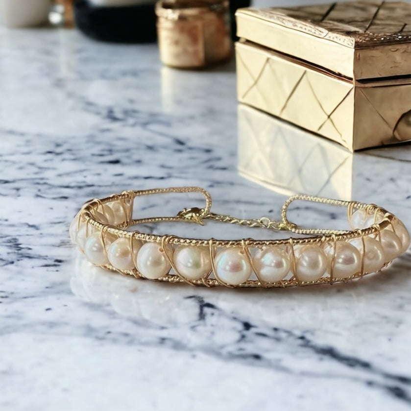 Bazille Breezy Wrap Bangle | Wendy Mignot